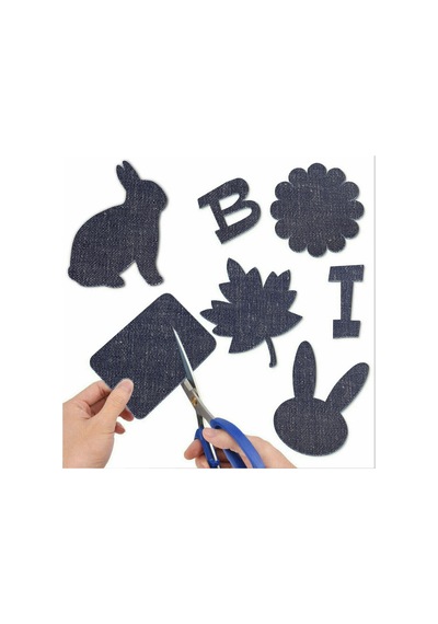 Kot Denim Kumaş Arkası Yapışkanlı 45X100 Cm. Mavi