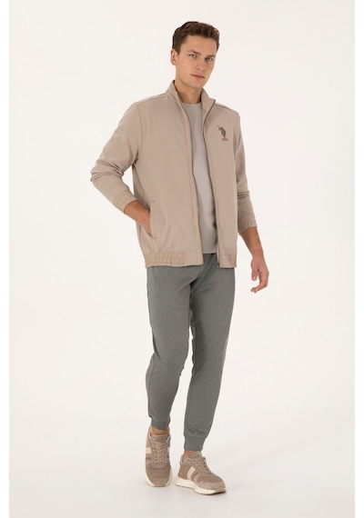 U.s. Polo Assn. Erkek Vizon Eşofman Altı 50316347-vr052 Vizon