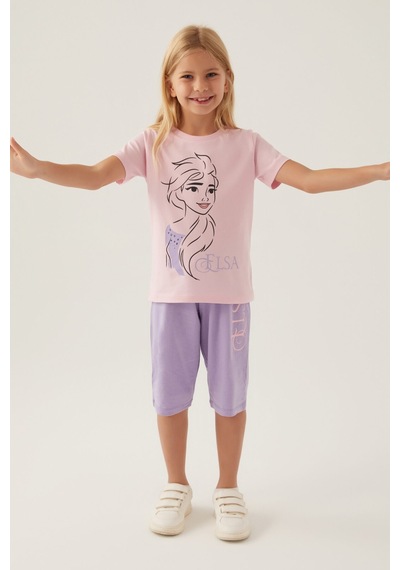Karlar Ülkesi - Frozen Frozen Gril Toz Pembe Kız Çocuk Kapri Takım 5274-42899 Açık Pembe Karlar Ülkesi - Frozen Frozen Gril Toz Pembe Kız Çocuk Kapri Takım 5274-42899 Açık Pembe