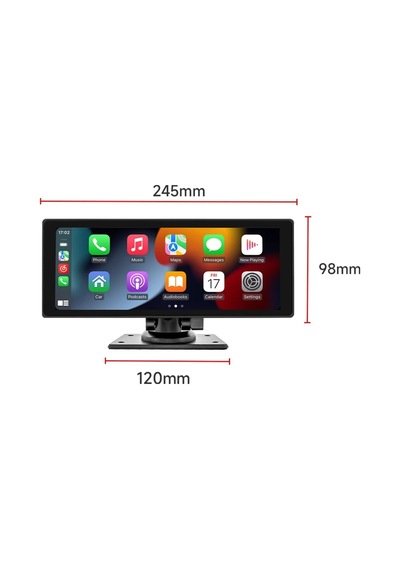 10.26 "ıps Hd Monitör Kablosuz Carplay Android Auto Car Ekran Araç Kamerası Wifi Bluetooth Car Play