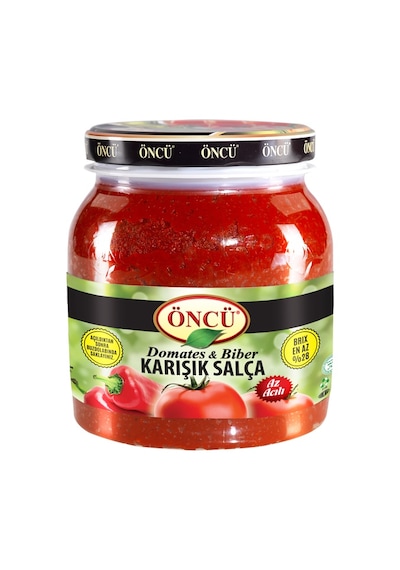Öncü Domates & Biber Karışık Salçası Pet 1600 G