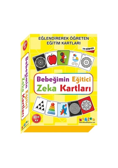 Bebeğimin İlk Eğitici Zeka Kartları