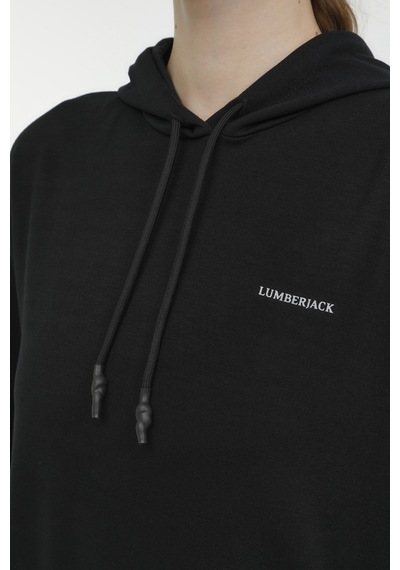 Lumberjack Wl Luna 17ct664 3fx Siyah Kadın Sweatshirt