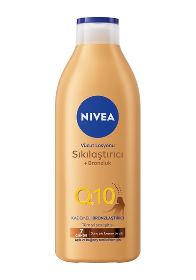 Nıvea Q10 Sıkılaştırıcı Ve Bronzlaştırıcı Vücut Bakım Losyonu 400 Ml - 6 Adet Tarı