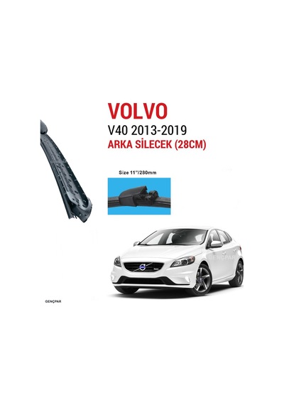Volvo V40 Arka Silecek 2013-2019