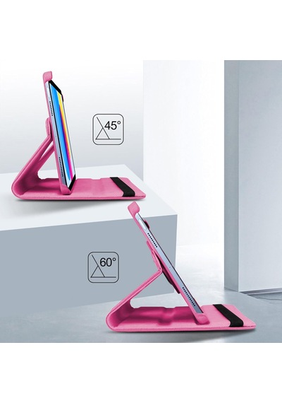 Apple Uyumlu iPad, A16 11.nesil A3354-a3355 360 Dönebilen Pu Deri Standlı Tablet Kılıfı Kapaklı Kılıf
