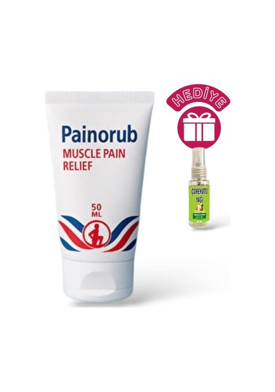 Painorub Vücut Ağrı Yönetimi Için Hızlı Ve Etkili Bakım Kremi 50 Ml + Çörek Otu Yağı 30 Ml Hediye