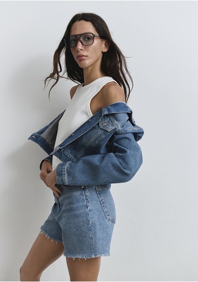 Mavi - Millie 90lar Indigo Mavisi Jean Şort 1458987073