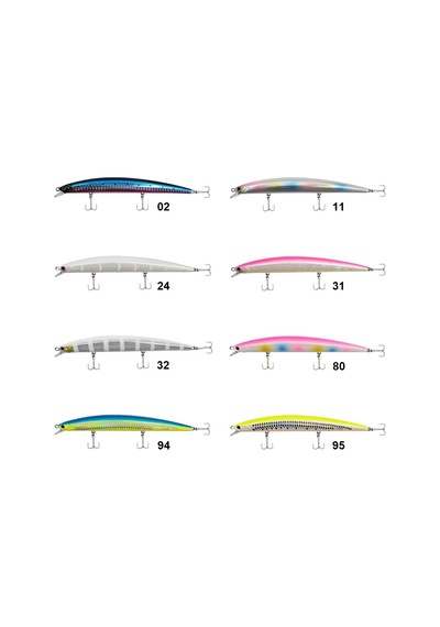 Kendo Seabass Minnow Ss 130f 15.4gr Slim Maket Yem