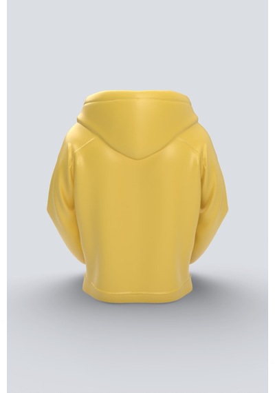 Hoodie Tasarımlı Dekoratif Kalemlik Sarı