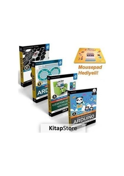 Projeler ve Arduino Eğitim Seti 4 Kitap Kolektif