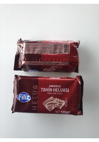 Filiz Kakaolu Tahin Helvası 500 Gr Avantaj Ürün 2 Li Paket