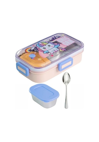 Akıllıelma-lunch Box Beslenme Kabı Çelik İthal Enjoy Krem K.2537 92553 0237 Krem