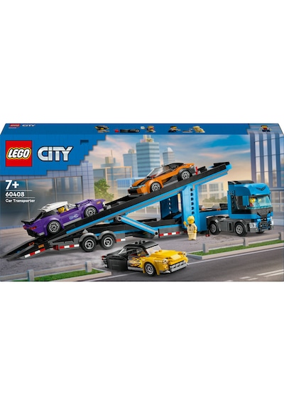 LEGO® 60408 Spor Arabalı Araç Taşıma Kamyonu 998 Parça