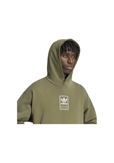 Olıstr Adidas Erkek Günlük Sweatshirt Elevated Gfx Hd Kw4403 Haki