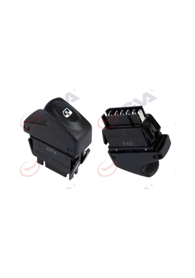 Gva Cam Açma Anahtarı Sol Magane 1-clio 2-kangoo 98-05 6 Fiş-tekli Gva 8011001 7700429998