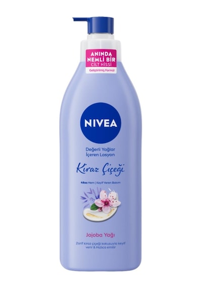 Nivea Kiraz Çiçeği & Jojoba Yağı Vücut Losyonu 400 ML