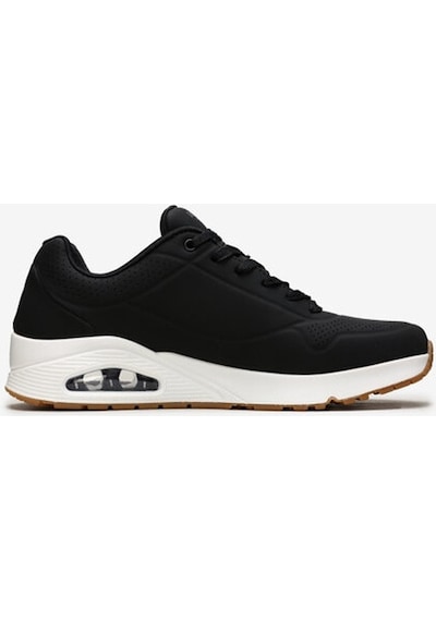 Skechers Uno - Stand On Air Erkek Siyah Sneakers 52458 Blk Siyah