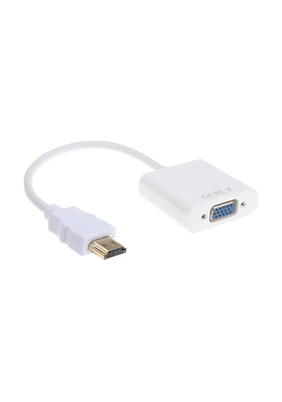 Hdmi To Vga Kablo Çevirici Dönüştürücü Ses Uydu Ps3 4305P Monitör