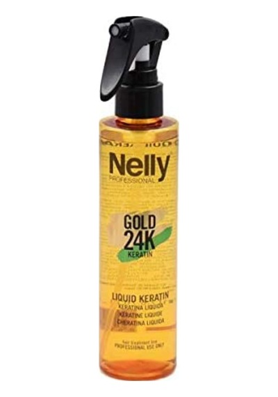 Nelly Gold 24 Ayar Altın İksir Likit Keratin 200 ML