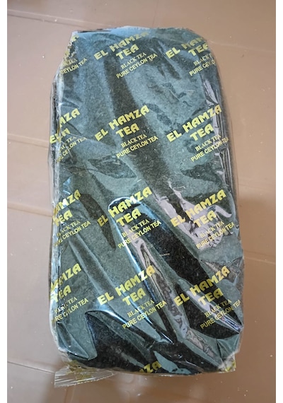 El Hamza Tea 1 Adet 1000 Gr'lık Dökme Çay %100 Orijinal Black Ceylan Tea