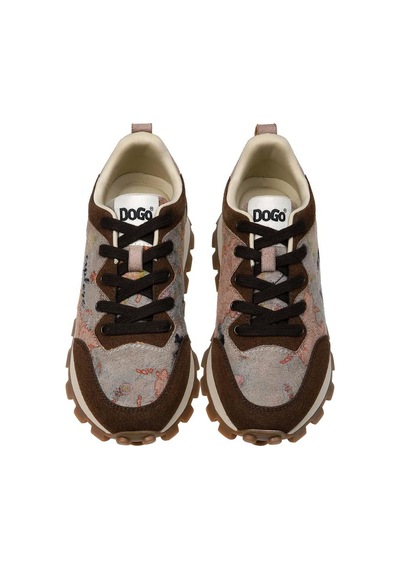 Kadın Vegan Deri Çok Renkli Sneakers - Explore Tasarım