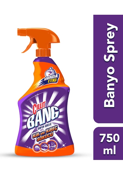 Cillit Bang Banyo Kir ve Kireç Sökücü Sprey 750 ML