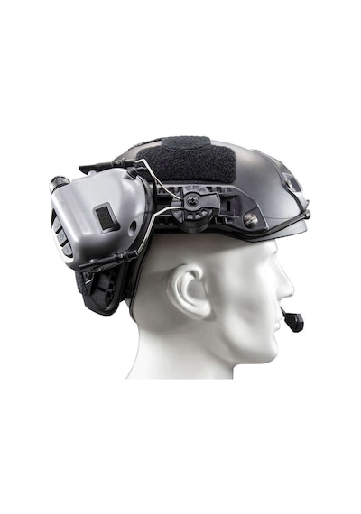 Earmor Kulaklıklar İçin Arc Kask Montaj Adaptörü Bir Çift Siyah