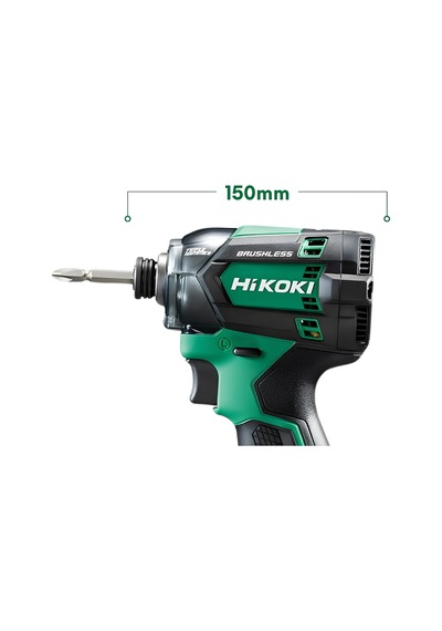Hikoki WH18DC-2.0 18V/2.0AH 210NM Çift Akülü Şarjlı Darbeli Vidalama