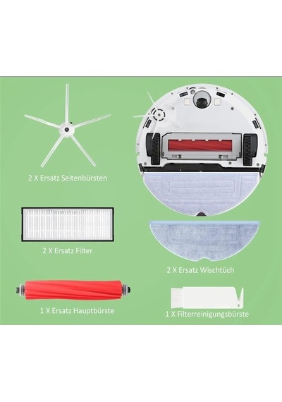 Srfn Ticaret Yedek Parçalar Ana Fırça Yan Fırçalar Hepa Filtreler Roborock S7 T7s Robotik Vakum Aksesuarları Için Uyumlu A Yurt Dışından