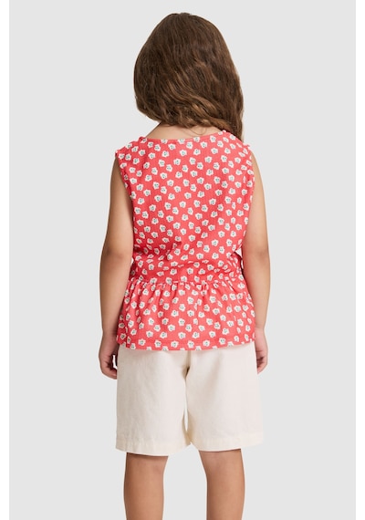U.s. Polo Assn. Kız Çocuk Kırmızı Tişört 50325632-vr213 Rısk Red