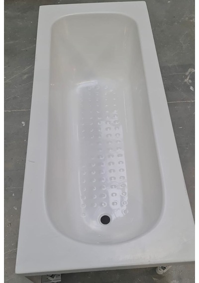 Shower 70X130 Düz Mini Küvet Oturmasız