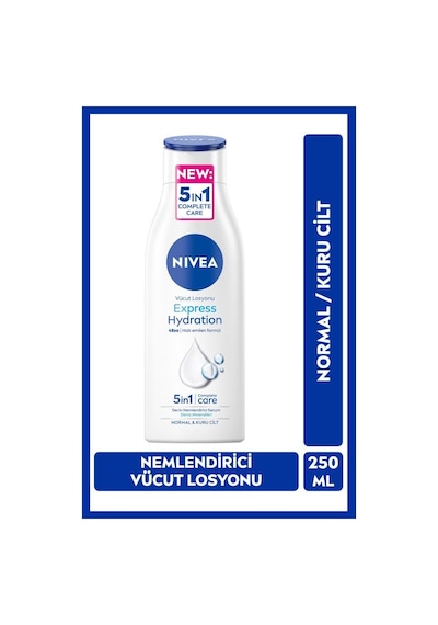 Express Hydration Derin Nemlendirici Vücut Bakım Losyonu 250ml, Normal Ve Kuru Cilt