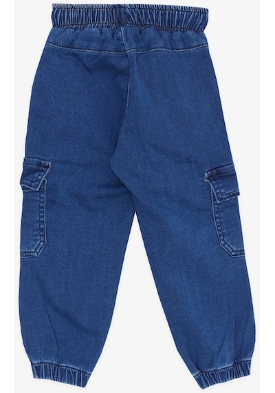Breeze Girls & Boys Erkek Çocuk Kot Pantolon Beli Paçası Lastikli Kargo Cepli 1-4 Yaş, Mavi-mavi Mavi Breeze Girls & Boys Erkek Çocuk Kot Pantolon Beli Paçası Lastikli Kargo Cepli 1-4 Yaş, Mavi-mavi Mavi