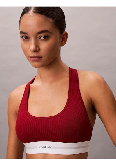 Calvin Klein Lıghtly Lıned Bralette Kırmızı Kadın Bralet-12775 Kırmızı