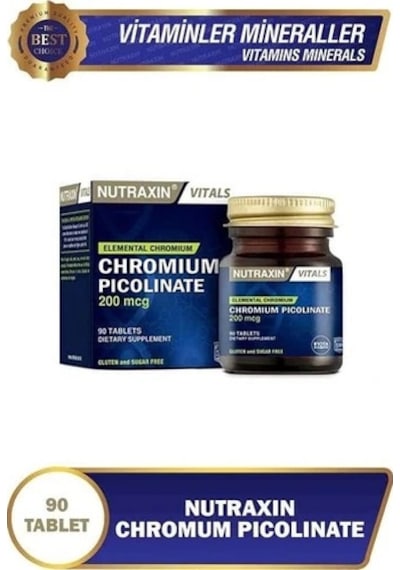 Nutraxin Nutraxın Chromıum Pıcolı. 90 Tablet 1 Paket 1 X 90 Tabletten