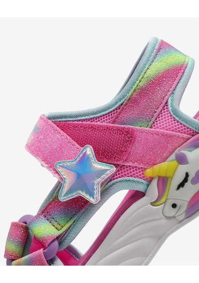 Skechers Unıcorn Dreams Sandal-dreamy Unıcorns Büyük Kız Çocuk Pembe Işıklı Sandalet 303107l Pkmt