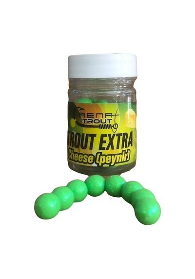Renat Trout Extra Peynir Aromalı Yüzen Simli Alabalık Yemi