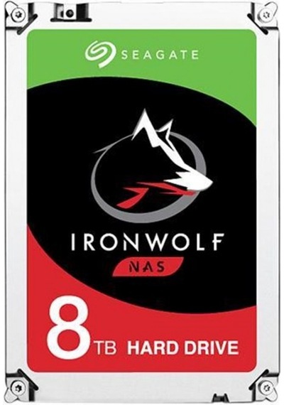 SEAGATE IRONWOLF 8TB 7200RPM 256MB SATA3 6Gb  t/sn ST8000VN004 NA