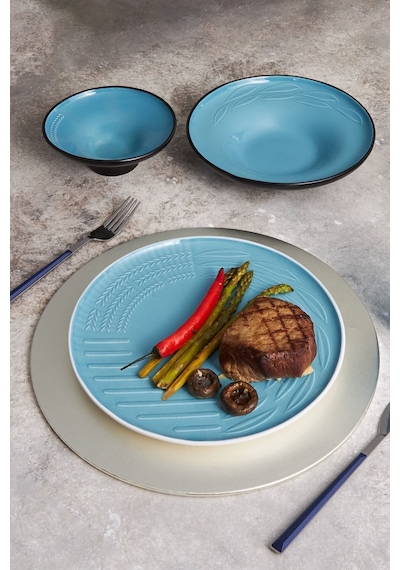 Karaca  Earth Collection Fit 3 Parça 1 Kişilik Yemek Takımı