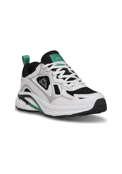 Kappa Kp-1017z Porto Riko Kadın Klasik Sneaker Beyaz - Siyah Beyaz - Siyah