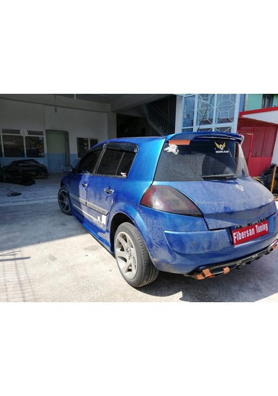Renault Megane 2 Hb Spoiler---Fibersan Tuning