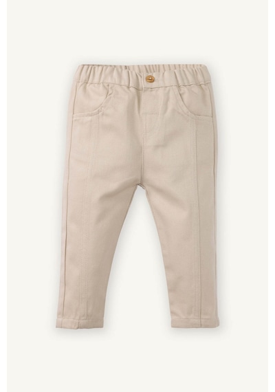 Defacto Erkek Bebek Poplin 2li Takım Çizgili Gömlek Pantolon G7103a526spgn391 Yeşil-gn391