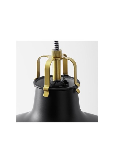 Ikea Ranarp Sarkıt Lamba, Siyah, 38 Cm