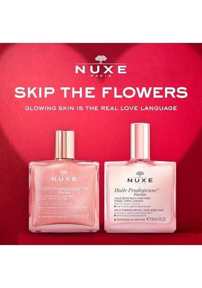 Huile Prodigieuse Or Florale 50 Ml Çok Amaçlı Parıltılı Kuru Yağ