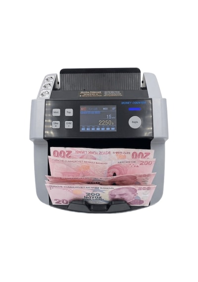 Bill Counter 5300 Karışık Para Sayma Makinesi Tl, / Eur, Usd Adet Sayımı