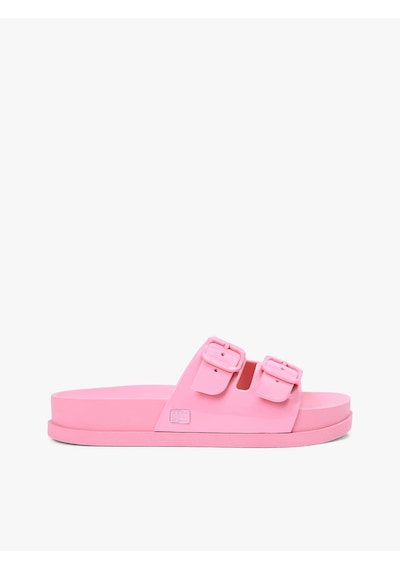 Tommy Hilfiger Kadın Marka Logolu Günlük Kullanıma Uygun Pembe4 Terlik En0en02974 Tox