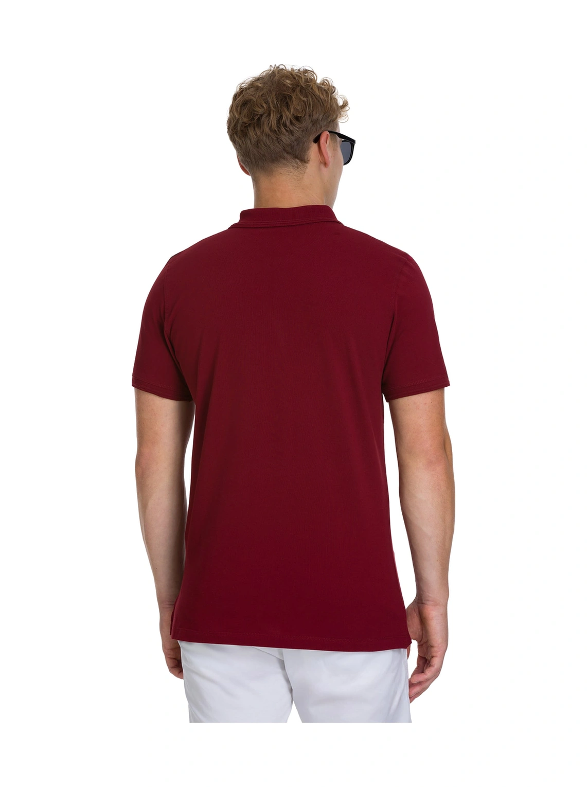 Hatemoğlu Bordo Regular Fit 100% Pamuklu Polo Yaka Tişört 35218 423595