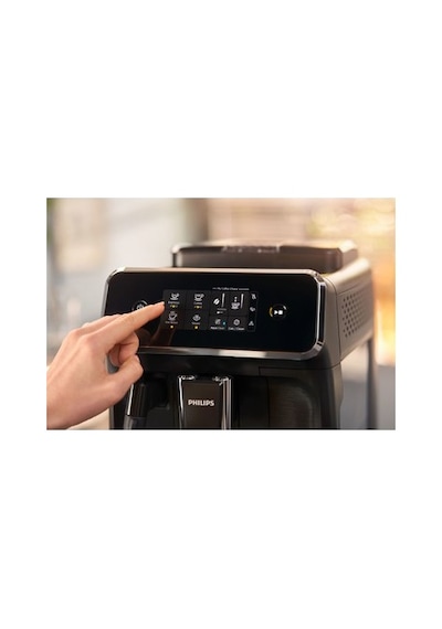 Philips 2200 Serisi Tam Otomatik Espresso Makinesi, Dokunmatik Ekran, Klasik Süt Köpürtücü, 2