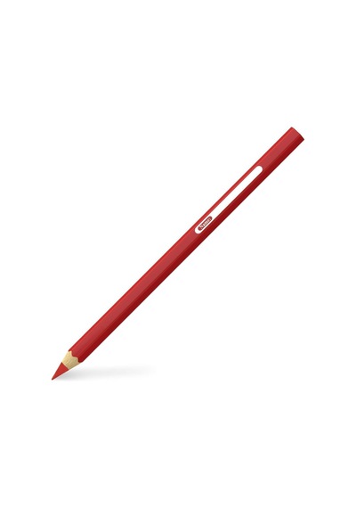 Faber-castell Jumbo Boya Kalemi, 12 Renk, Kalın Gövde Ve Uç, Kırılmaya Dirençli Özel Yapıştırma Çok Renkli